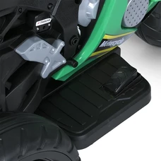 Детский мотоцикл M 5806 EL-5 зеленый, Kawasaki, два мотора фото 71