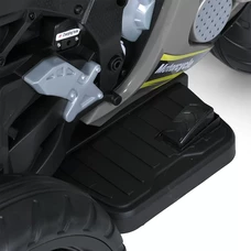 Детский мотоцикл M 5806 EL-11 серый, Kawasaki, два мотора фото 71