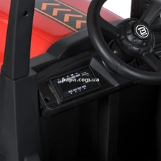 Детский электромобиль трактор M 4643 EBLR-3 (24V) красный, 2 мотора по 200W фото 53