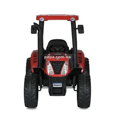 Детский электромобиль трактор M 4643 EBLR-3 (24V) красный, 2 мотора по 200W фото 63