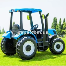 Детский электромобиль трактор M 4643 EBLR-4 (24V) синий, 2 мотора по 200W фото 37
