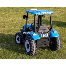 Детский электромобиль трактор M 4643 EBLR-4 (24V) синий, 2 мотора по 200W фото 63