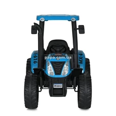 Детский электромобиль трактор M 4643 EBLR-4 (24V) синий, 2 мотора по 200W фото 92