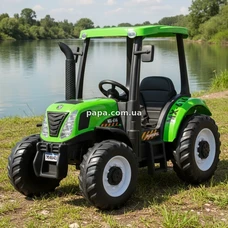 Детский электромобиль трактор M 4643 EBLR-5 (24V) зеленый, 2 мотора по 200W