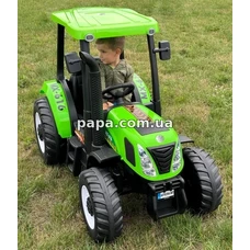 Детский электромобиль трактор M 4643 EBLR-5 (24V) зеленый, 2 мотора по 200W фото 14