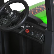 Детский электромобиль трактор M 4643 EBLR-5 (24V) зеленый, 2 мотора по 200W фото 20