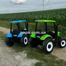 Детский электромобиль трактор M 4643 EBLR-5 (24V) зеленый, 2 мотора по 200W фото 54