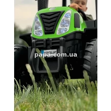 Детский электромобиль трактор M 4643 EBLR-5 (24V) зеленый, 2 мотора по 200W фото 63