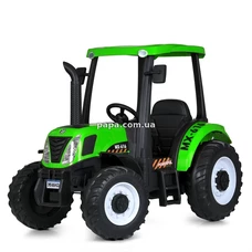 Детский электромобиль трактор M 4643 EBLR-5 (24V) зеленый, 2 мотора по 200W фото 92