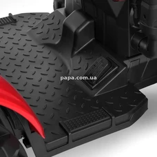 Детский электромобиль трактор M 6260 EBLR-3 (24V) с прицепом, пульт управления, красный фото 15