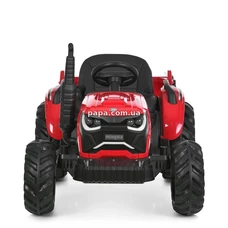 Детский электромобиль трактор M 6260 EBLR-3 (24V) с прицепом, пульт управления, красный фото 37