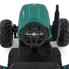 Детский электромобиль трактор M 6260 EBLR-5 (24V) с прицепом, пульт управления, зеленый фото 63