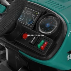 Детский электромобиль трактор M 6260 EBLR-5 (24V) с прицепом, пульт управления, зеленый фото 92