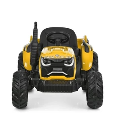 Детский электромобиль трактор M 6260 EBLR-6 (24V) с прицепом, пульт управления, желтый фото 14