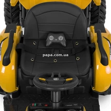 Детский электромобиль трактор M 6260 EBLR-6 (24V) с прицепом, пульт управления, желтый фото 71