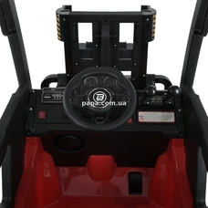 Детский электромобиль погрузчик M 6063 EBLR-3, красный, с пультом управления фото 53