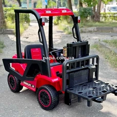 Детский электромобиль погрузчик M 6063 EBLR-3, красный, с пультом управления фото 21