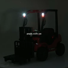 Детский электромобиль погрузчик M 6063 EBLR-3, красный, с пультом управления фото 41