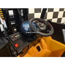 Детский электромобиль погрузчик M 6063 EBLR-6, желтый, с пультом управления фото 53