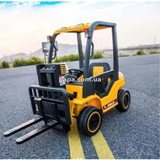 Детский электромобиль погрузчик M 6063 EBLR-6, желтый, с пультом управления фото 41