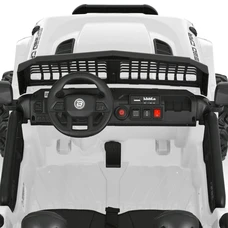 Двухместный детский электромобиль M 6259 EBLR-1 (24V) джип, белый, музыка, Bluetooth фото 16