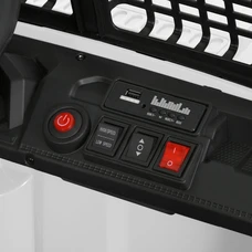 Двухместный детский электромобиль M 6259 EBLR-1 (24V) джип, белый, музыка, Bluetooth фото 11