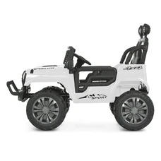 Двухместный детский электромобиль M 6259 EBLR-1 (24V) джип, белый, музыка, Bluetooth фото 71