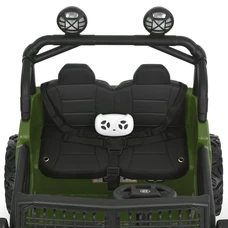Двухместный детский электромобиль M 6259 EBLR-2 (24V) джип, черный, музыка, Bluetooth фото 16