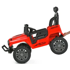 Двухместный детский джип M 6259 EBLR-3 (24V) красный, музыка, Bluetooth фото 16
