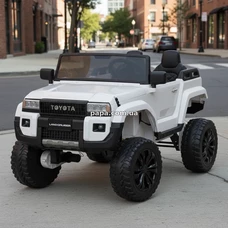 Двухместный детский электромобиль M 6296 EBLR-1 (24V) белый, полный привод