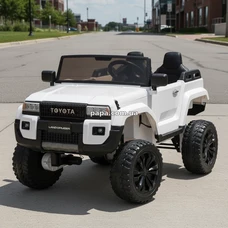 Двухместный детский электромобиль M 6296 EBLR-1 (24V) белый, полный привод фото 21
