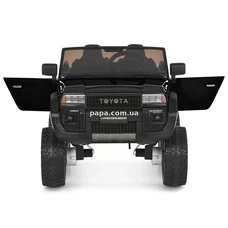 Двухместный детский электромобиль M 6296 EBLR-2 (24V) черный, полный привод фото 14