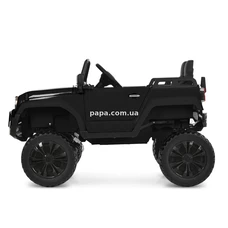 Двухместный детский электромобиль M 6296 EBLR-2 (24V) черный, полный привод фото 54