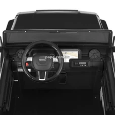 Двухместный детский джип M 6296 EBLR-11 (24V) серый, четыре двигателя фото 92