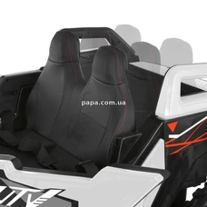 Двухместный детский электромобиль багги M 6291 EBLR-1 (24V), EVA колеса, белый фото 15