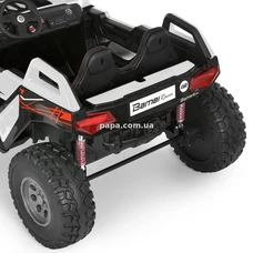 Двухместный детский электромобиль багги M 6291 EBLR-1 (24V), EVA колеса, белый фото 32