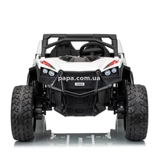 Двухместный детский электромобиль багги M 6291 EBLR-1 (24V), EVA колеса, белый фото 37