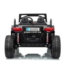 Двухместный детский электромобиль багги M 6291 EBLR-1 (24V), EVA колеса, белый фото 54