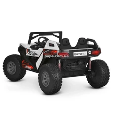 Двухместный детский электромобиль багги M 6291 EBLR-1 (24V), EVA колеса, белый фото 63