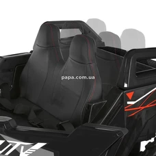 Двухместный детский электромобиль багги M 6291 EBLR-2 (24V), EVA колеса, черный фото 53