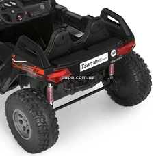 Двухместный детский электромобиль багги M 6291 EBLR-2 (24V), EVA колеса, черный фото 22