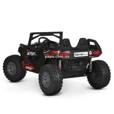 Двухместный детский электромобиль багги M 6291 EBLR-2 (24V), EVA колеса, черный фото 37