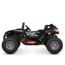 Двухместный детский электромобиль багги M 6291 EBLR-2 (24V), EVA колеса, черный фото 54