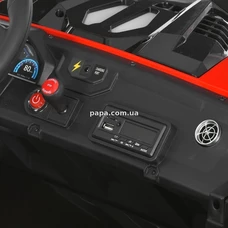 Двухместный детский электромобиль багги M 6291 EBLR-3 (24V), EVA колеса, красный фото 31