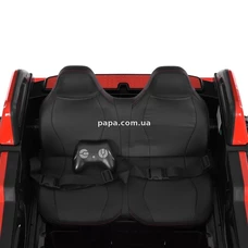 Двухместный детский электромобиль багги M 6291 EBLR-3 (24V), EVA колеса, красный фото 53