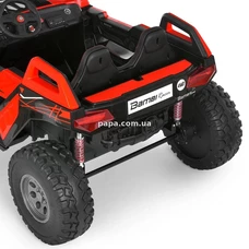Двухместный детский электромобиль багги M 6291 EBLR-3 (24V), EVA колеса, красный фото 20