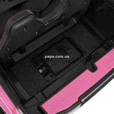 Двухместный детский электромобиль M 6291 EBLR-8 (24V) багги, EVA колеса, розовый фото 28