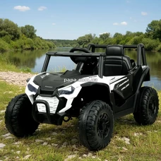 Детский электромобиль багги M 6258 EBLR-1 белый, светятся фары, музыка, Bluetooth фото 21