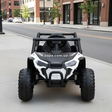 Детский электромобиль багги M 6258 EBLR-1 белый, светятся фары, музыка, Bluetooth фото 37