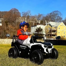 Детский электромобиль багги M 6258 EBLR-1 белый, светятся фары, музыка, Bluetooth фото 54